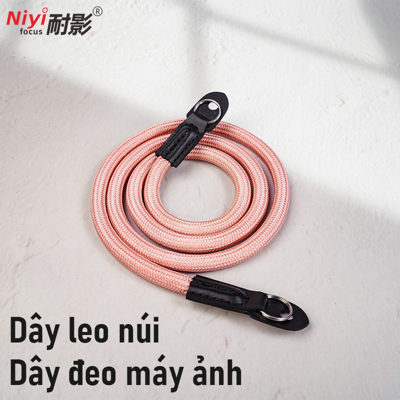 Dây đeo máy ảnh SLR Dây Nylon Dây treo cổ Dây đeo vai Dây buộc Retro Bền chắc Mạnh mẽ