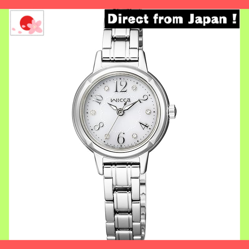 【Japan Original】
CITIZEN wicca Solar Tech Women's Watch with Swarovski Elements Model KH9-914-15