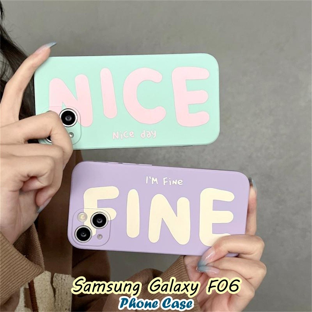 [Độc quyền] Dành cho Samsung Galaxy F06 Ốp điện thoại silicon mềm đổi mới Vỏ điện thoại
