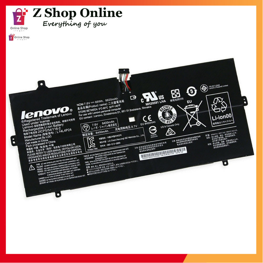 Pin Laptop Lenovo Yoga 4 Pro, Yoga 900-13ISK, Yoga 900-13IF (L14L4P24,L14M4P24) ZIN