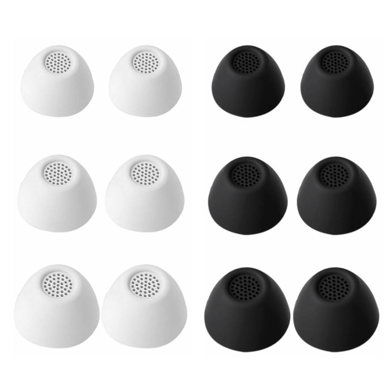 3 Cặp, Đầu Tai Silicon Thay Thế Tương Thích Cho Baseus E18 / E17 / Bowie WM03 / WM02, Đầu Tai Nghe C