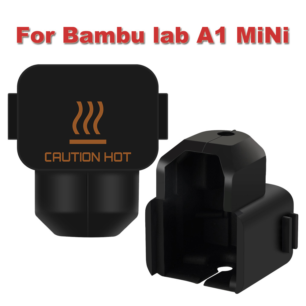 Dành Cho Bambulab A1 MiNi Tất Silicon Bộ Vòi Phun Cho Bambulab A1 Mini Hotend Cách Nhiệt Ốp Lưng 3D 