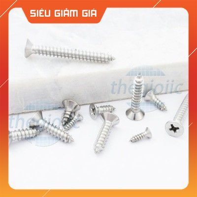 [10 Cái]- Vít Nhọn KA M6 X 25mm 304 SmartFix Linh Kiện