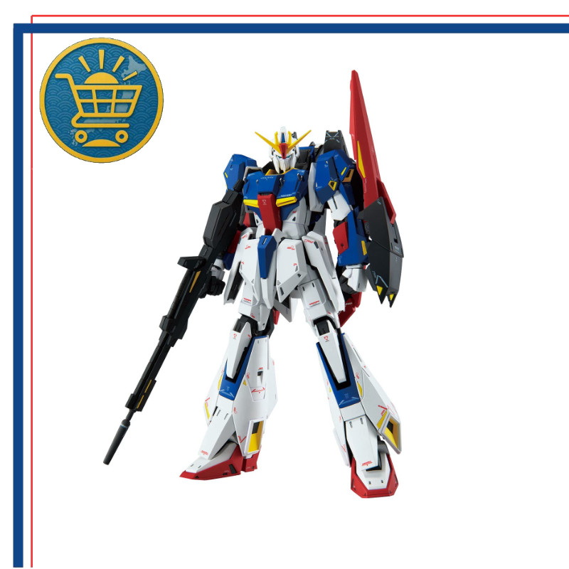 BANDAI SPIRITS MG Mobile Suit Zeta Gundam Zeta Gundam Ver.Ka Tỷ lệ 1/100 Mô hình nhựa đã tách màu【Di