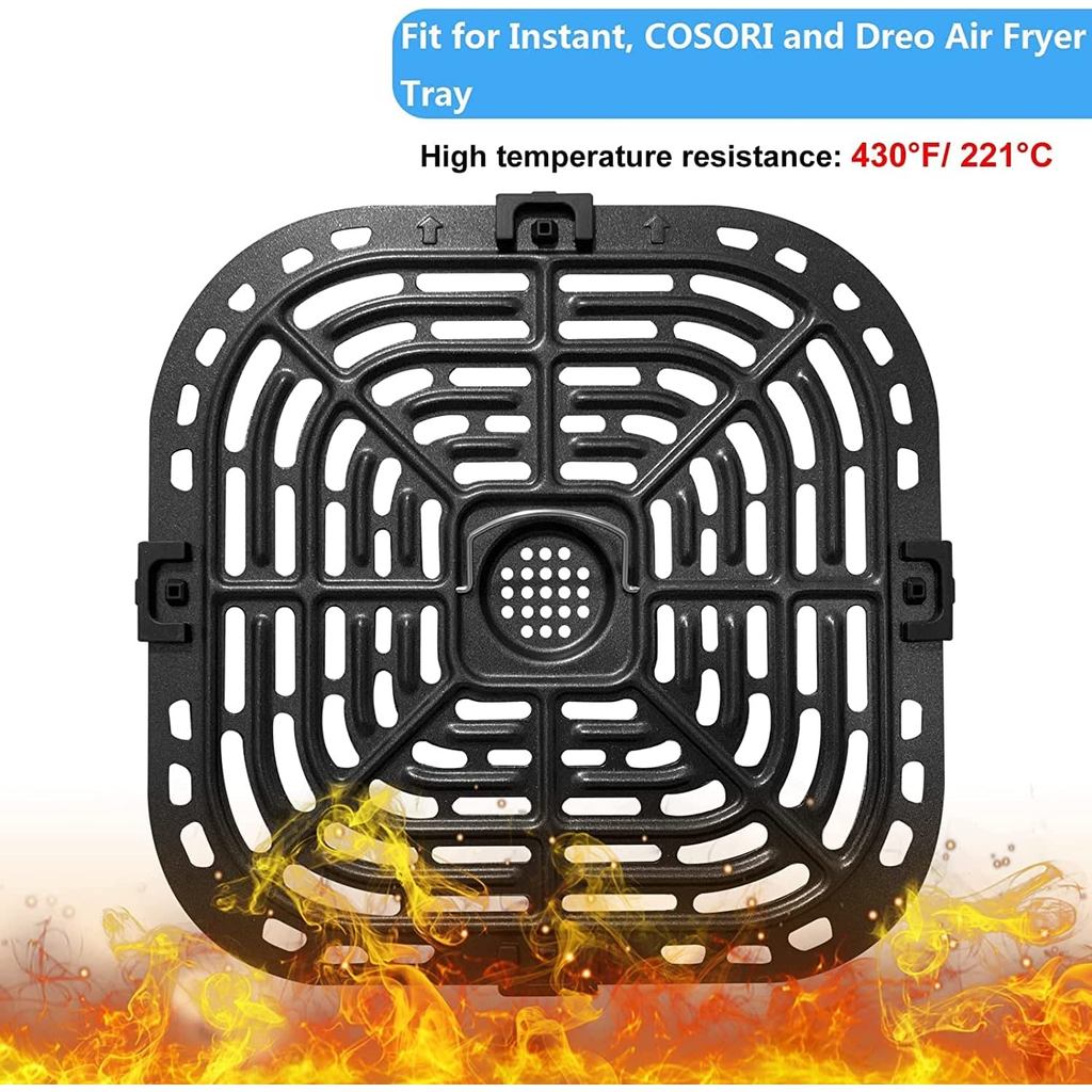 8 Chiếc Nồi Chiên Không Khí Chân Cao Su Cho Instants Vortex Cosori Air Fryer Khay, Phụ Kiện Thay Thế