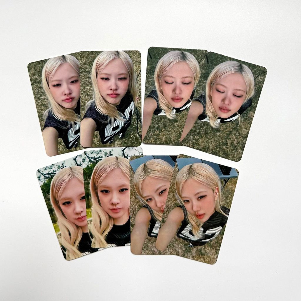 BLACKPINK ROSE Park Caiying thẻ nhỏ xung quanh thẻ nhỏ ROSIE ROSE
