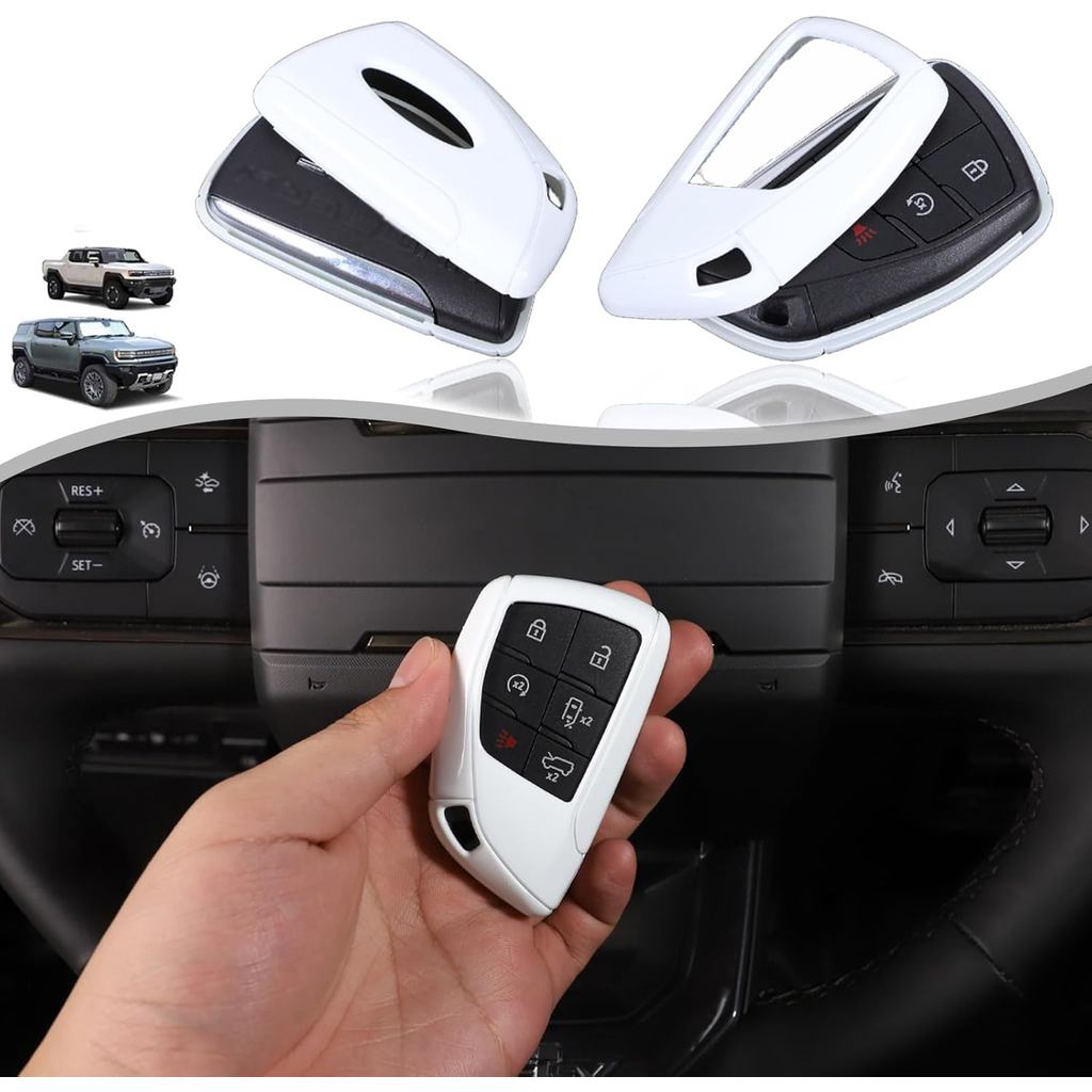 Dành Cho Hummer EV Phụ Kiện Chìa Khóa Fob Bao Chìa Khóa Fob Vỏ Tương Thích Với Hummer EV SUV Xe Bán 