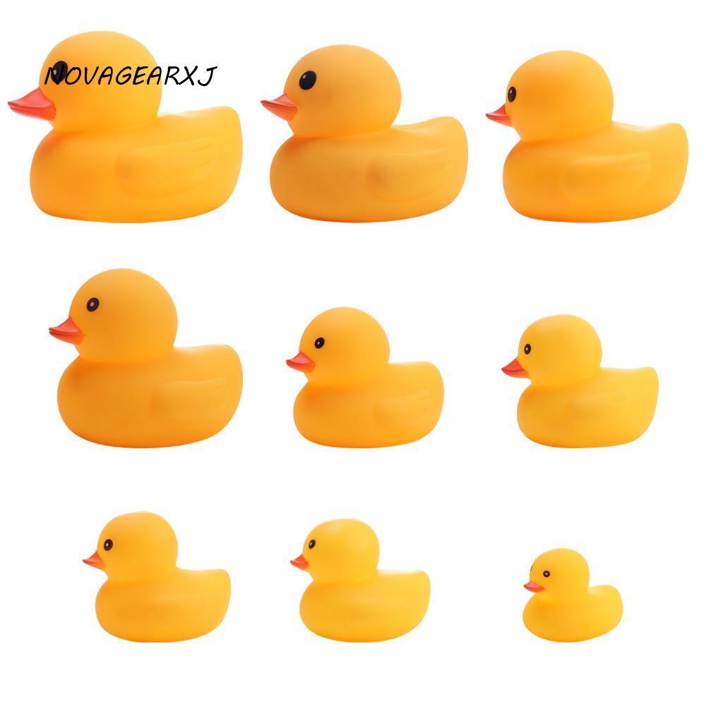 Vịt NOVAGEARXJ với đồ chơi tắm âm thanh Bóp, có âm thanh Bóp Phao Vịt vàng Đồ chơi tắm cho bé, Đồ ch