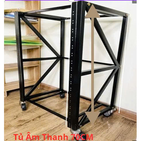 Tủ âm thanh 70cm. Tủ đựng thiết bị âm thanh 70cm chuyên nghiệp.