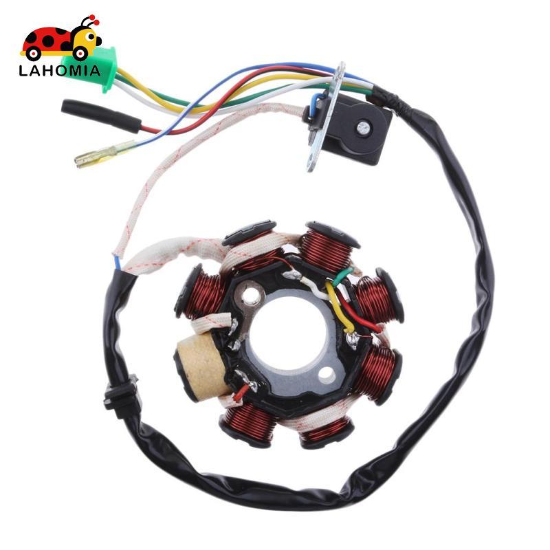 1 Cái Stator Cuộn Dây Lắp Ráp Magneto Stator Đánh Lửa Thích Hợp Cho GY6 125