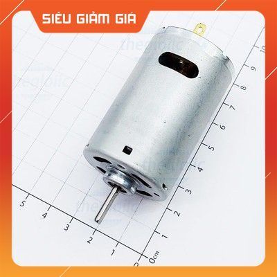 RS550 Động Cơ DC 12VDC, 8800 Rpm, Trục 3.17mm SmartFix Linh Kiện