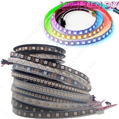 LED Dây 5050 RGB WS2812 60 LED/M 5VDC Dài 1m Linh Kiện DIY