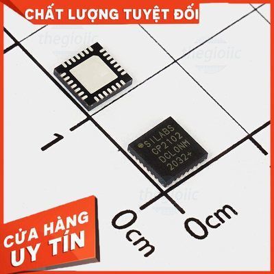 CP2102 IC USB Controller 12Mbps 28-QFN FixLab – Linh Kiện & Sửa Chữa