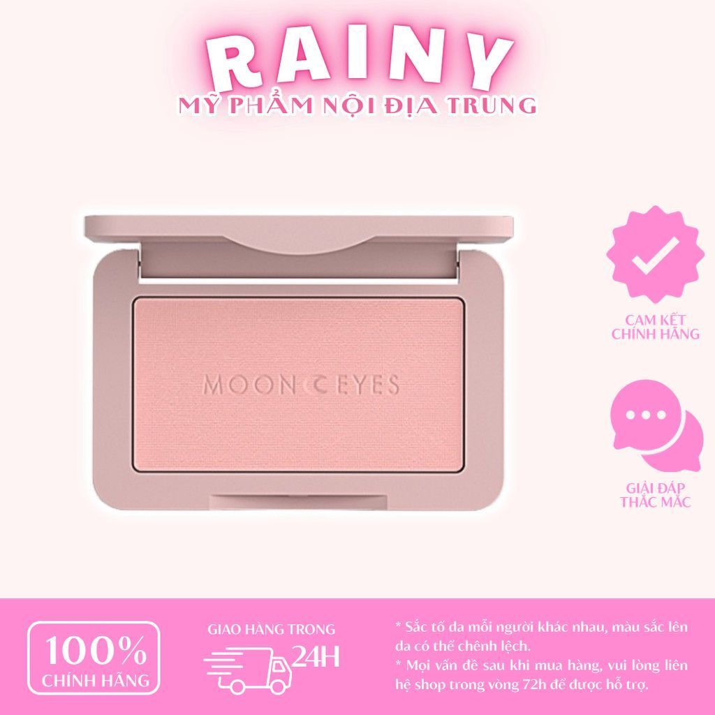 [MOON EYES] Phấn má hồng Moon Eyes đơn sắc gần 50 màu đa dạng 6.5g