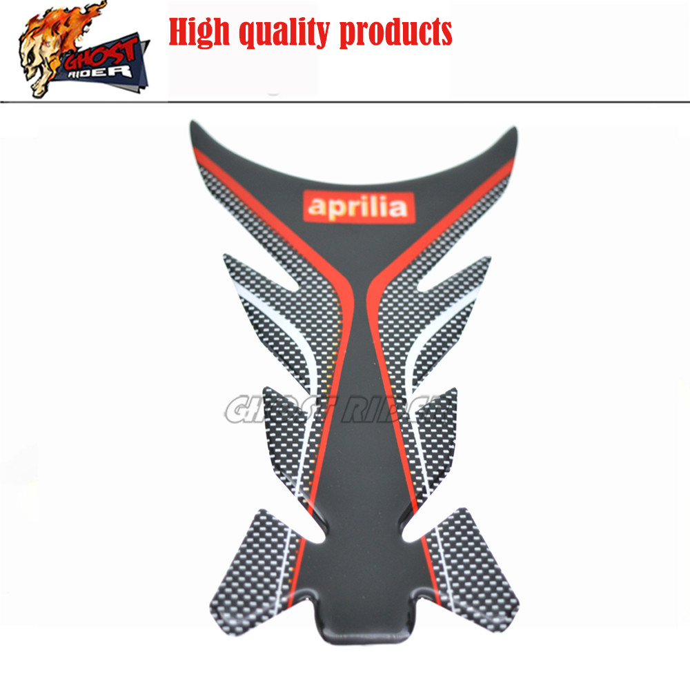 Xe Máy Nhiên Liệu Bình Xăng Miếng Lót Bảo Vệ Decal 3D Sợi Carbon Dán Cho Aprilia GPR150 125 RS660 RS