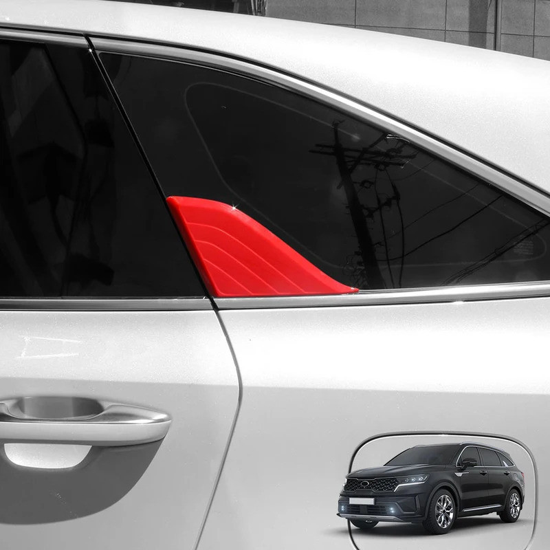 Bán Sợi Carbon Phong Cách C-Pillar Cửa Sổ Bảo Vệ Khung Viền Dành Cho Xe Kia Sorento MQ4 2021-2026 LH