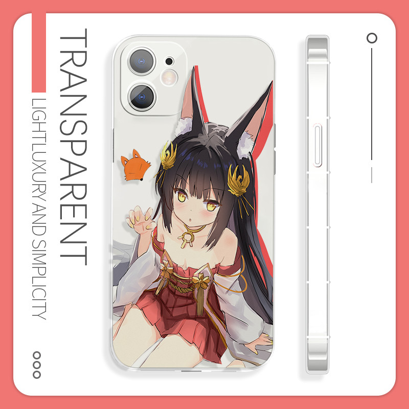 Ốp Điện Thoại Nagato Azur Lane Apple 16pro 15 Hai Chiều vivos18 Thích Hợp Cho iQOOz9 Meizu 21 Redmi 