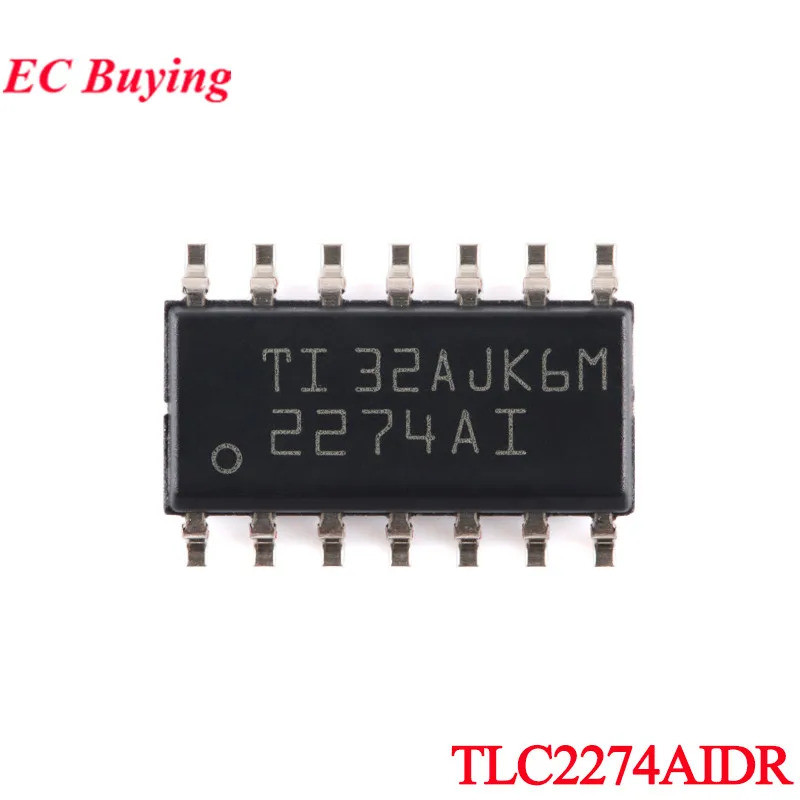 EC buying 10 Cái / 1 Cái TLC2274AIDR TLC2274 2274AI SOIC-14 Bộ Khuếch Đại Hoạt Động Quad-Channel Chi