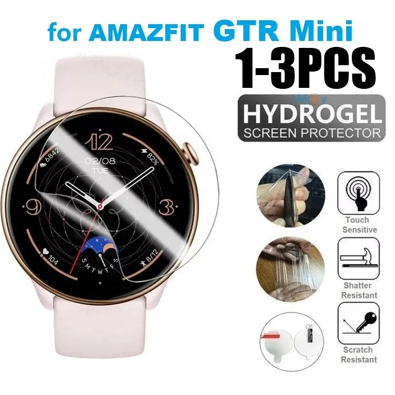 1-3 Chiếc HD Hydrogel Phim Bảo Vệ Màn Hình Cho Garmin Approach Descent Enduro Lily Quatix Bơi Tactix