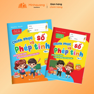 Sách - Chinh phục số và phép tính - Bứt phá tài năng toán học - Dành cho trẻ tiền tiểu học và học sinh lớp 1