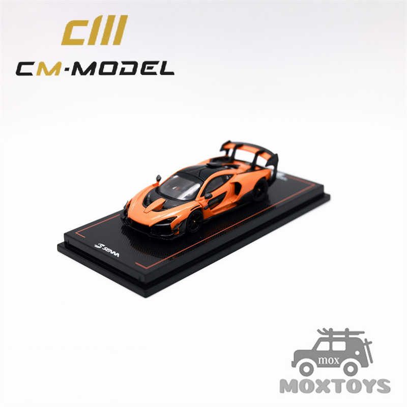CM MODEL 1: 64 Xe mô hình đúc màu cam đu đủ