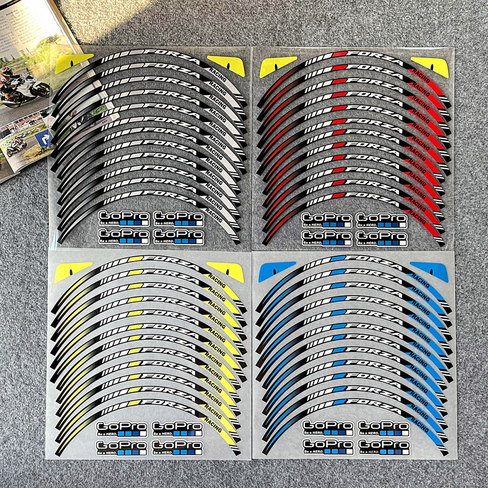 Dành Cho Xe Honda Forza125 Forza250 Forza300 Forza350 Bánh Xe Miếng Dán Vành Decal Phụ Kiện Xe Máy N