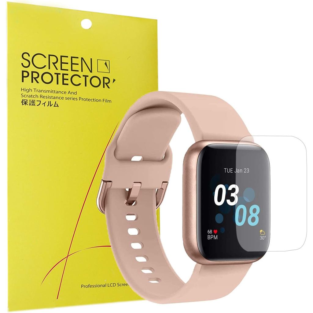 Tương thích với miếng dán bảo vệ màn hình iTouch Air 3 40mm, Youkei [6 Gói] Phim trong suốt PET phủ 