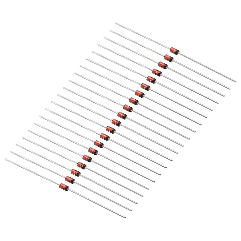Điốt Zener PATIKIL, 20 Chiếc Phân Loại Diode Zener 1W 12V DO-41 Để Sản Xuất, Thí Nghiệm