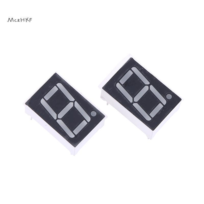 MceHKF 10 Chiếc Ống Kỹ Thuật Số AnodeCathode Thông Thường 0.56 Inch 10Pins 5161AS 5161BS 1 Bit Chữ S