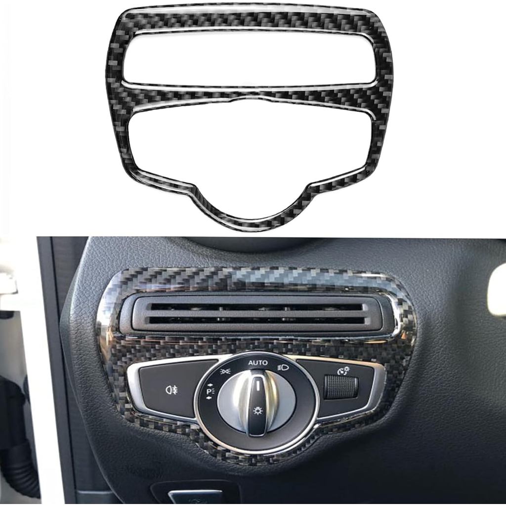 Sợi Carbon NVCNX Tương Thích Với Mercedes-Benz W205 C300 C400 C450 C43 C63 AMG 2015-2023 / GLC 300 4