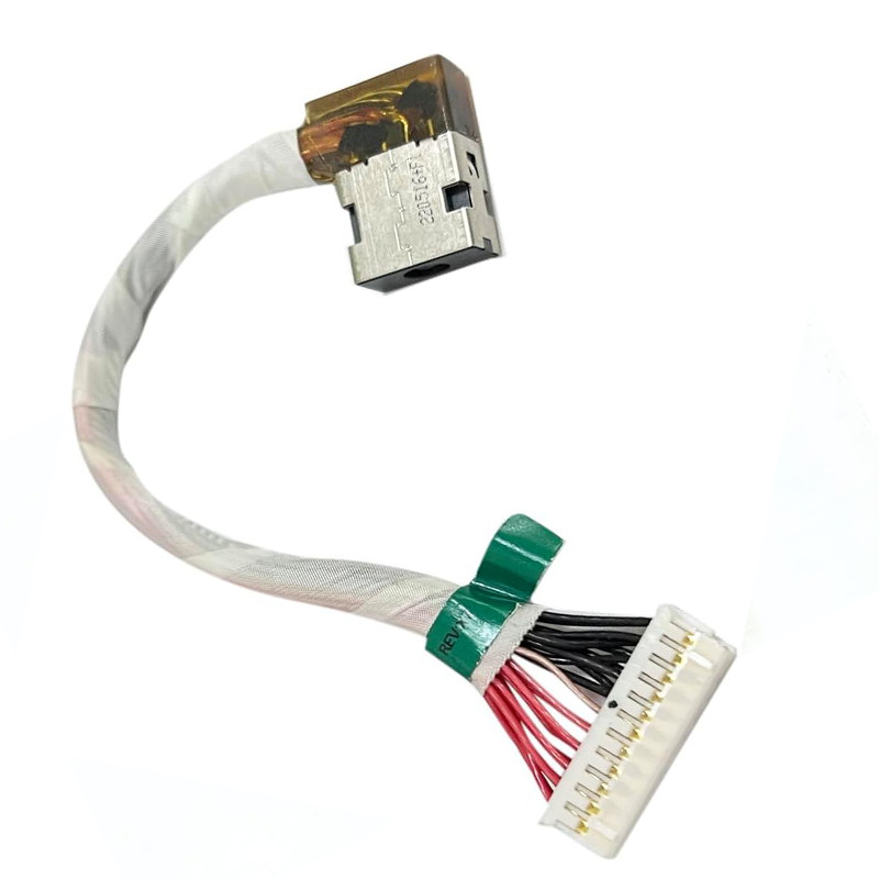 AC DC Jack Cáp Nguồn Cắm Cổng Sạc Cáp Kết Nối Ổ Cắm Cho HP Omen 17-CK 17T-CK 330W M45544-S32 M57115-