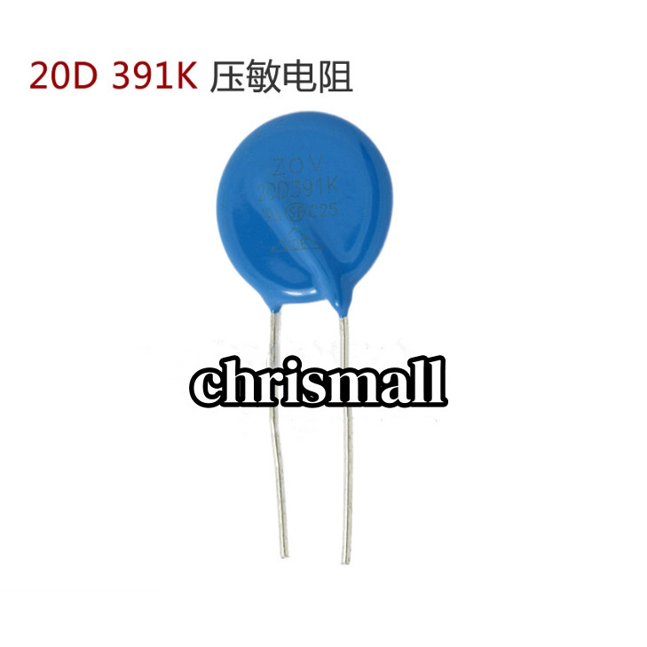 Bộ 5 Phụ Kiện Thường Được Sử Dụng Cho Máy Hàn Biến Tần Bảo Trì varistor ZOV 20D391K Đường Kính 20mm 