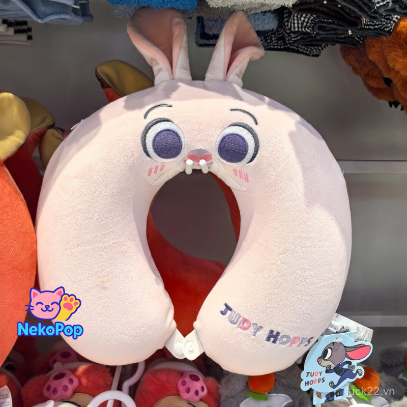 Bán MINISO MINISO MINISO Disney Crazy Animal City Series Gối Hình Chữ U Gối Cổ Judy Nick 32cm