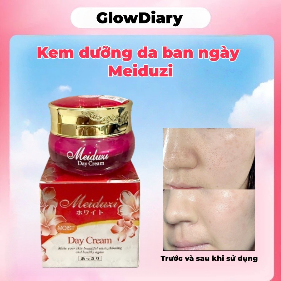 MEIDUZI – Kem Dưỡng Da Ban Ngày 20g – Dưỡng Ẩm Nhẹ & Giữ Da Mềm Mịn Tự Nhiên