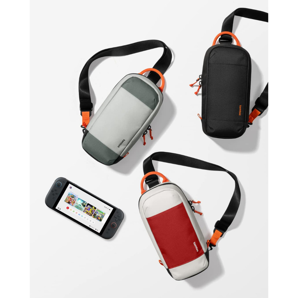 Túi đeo chéo đựng Nintendo Switch 2 Tomtoc (USA) GameOn Sling Bag chống sốc, chống nước, chính hãng | BigBuy360 - bigbuy360.vn