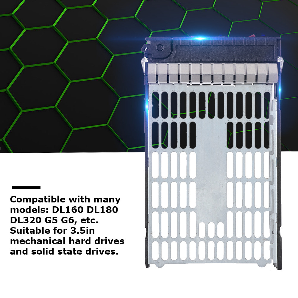 Giá đỡ ổ cứng Tinh tế 3,5 inch Khả năng tương thích tốt Giá đỡ SATA ổn định cho DL160 DL180 ML350 ML