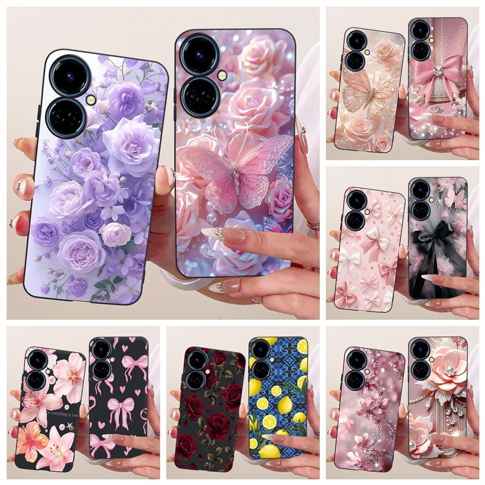 Vỏ Mới Cho Tecno Camon 19 CI6n / Camon 19 Pro 4G CI8 CI8n / Camon 19 Pro 5G CI7n Vỏ Điện Thoại Vỏ Mề