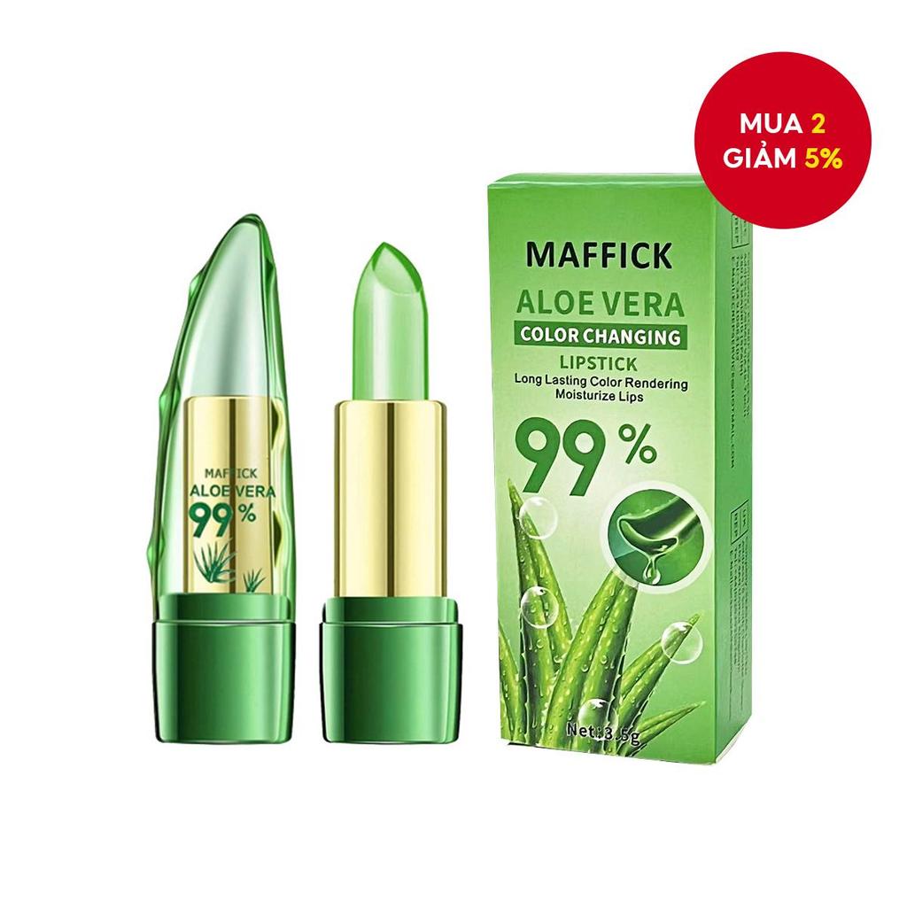 Son môi biến màu lô hội, son dưỡng ẩm lâu trôi có màu với lô hội.
