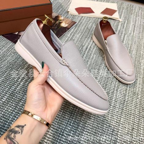Cặp đôi Loafers, Hàng mới về, Loafers, Đế trắng, LP, Piana, Loro Piane, No Watermark Logo GFJL