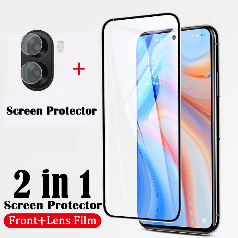 2 Trong 1 Cho OPPO A6X OPPO A6 Pro Phim Kính Cường Lực Bảo Vệ Màn Hình + Dành Cho OPPO A6 Pro OPPO A