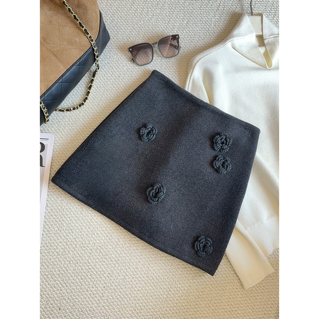 A.T.A Áo Len Ba Chiều Dày, Phom A-Line Thon Gọn, Chất Liệu Len Cao Cấp Cho Thu Đông