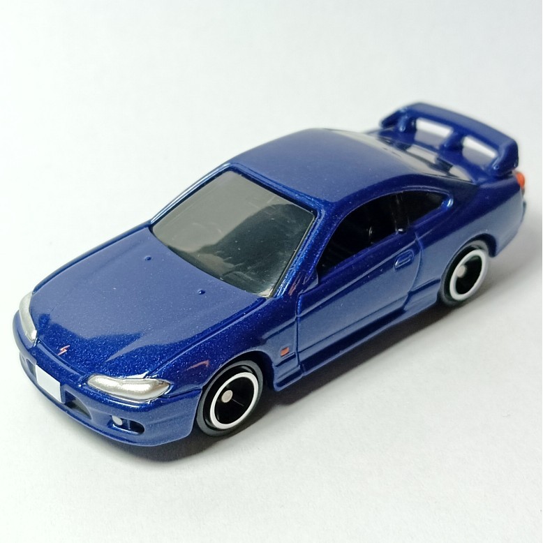 Domeka TOMY NISSAN SILVIA S15 Xe Thể Thao Đặc Biệt Màu Xanh Hiếm Hợp Kim NISSAN S15