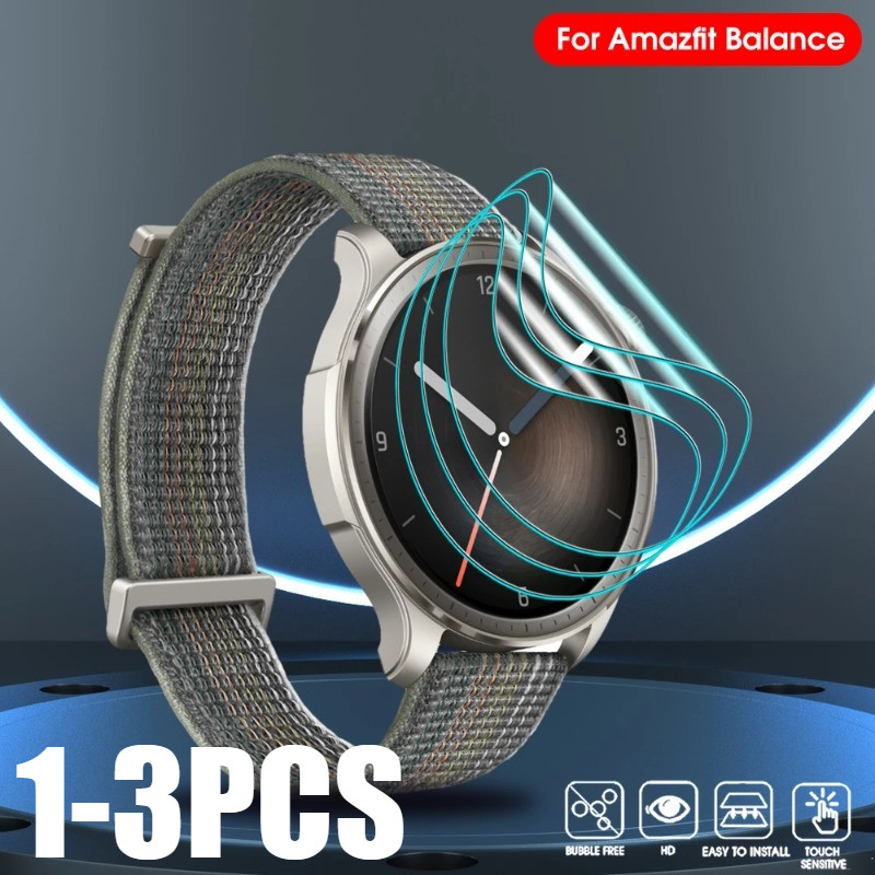 1-3 Chiếc HD Trong Suốt Hydrogel Cho Garmin Approach Descent Enduro Lily Quatix Bơi Tactix S50 G1 MK