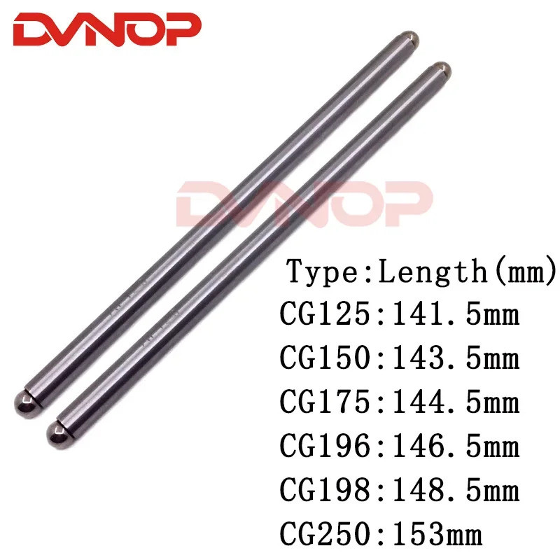 2 Chiếc Xe Máy Xi Lanh Đẩy Cần Bộ Xe Honda CG250 CG200 CG198 CG196 CG175 CG150 CG125 Động Cơ Rocker 