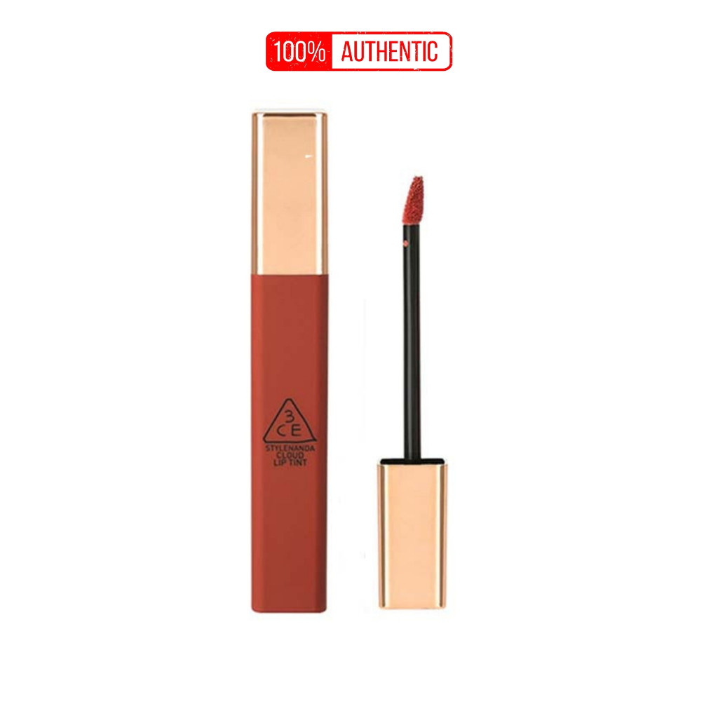 Son 3CE Cloud Lip Tint Needful Son Kem Lì Màu Cam Cháy Đỉnh Cao Từ 3CE