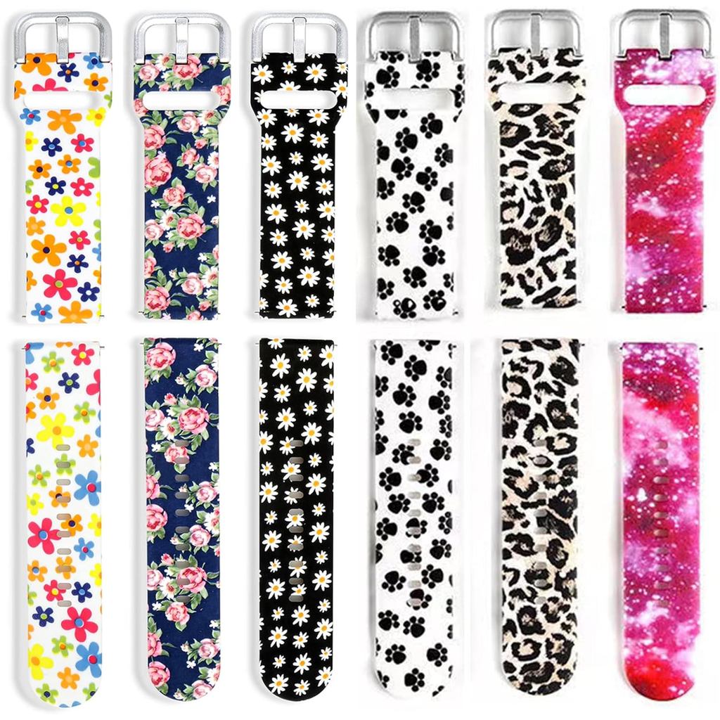 Dây đeo 6 gói Tương thích với Dây đeo đồng hồ thông minh ACAKA G39 / T90 / 209DK, DEKELIFE G39 PRO /