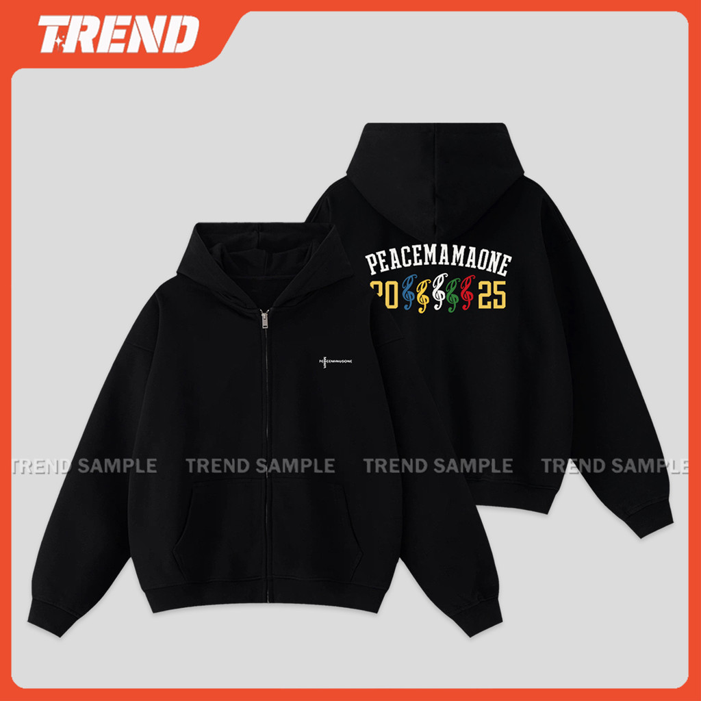 G-Dragon X MAMA 2025 Áo Zip-Up Unisex Thời Trang Vintage, Phù Hợp Mọi Kích Cỡ