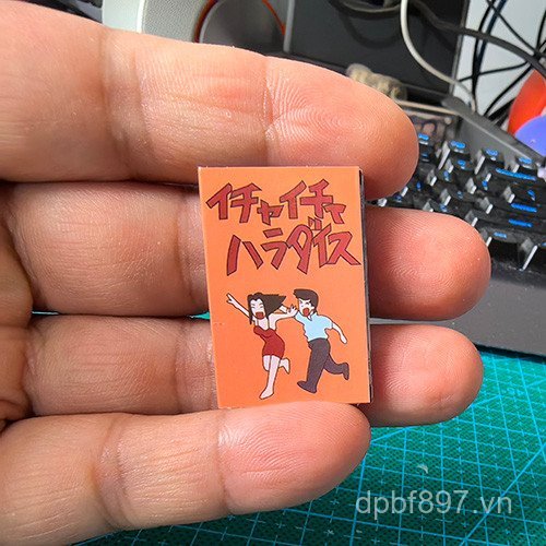 Album Mini Sách Mini Naruto Kiss Paradise Album Mini Cảnh Đạo Cụ