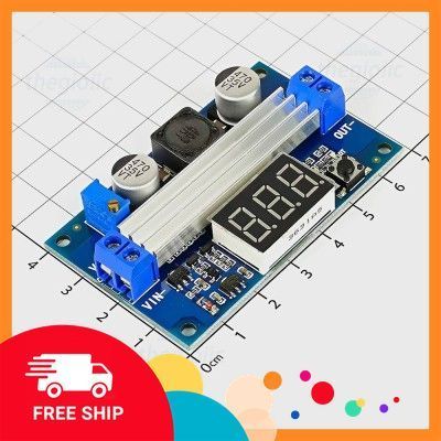 FP5139 Mạch Tăng Áp 3A 65W Có Hiển Thị Điện Tử Tín Phát