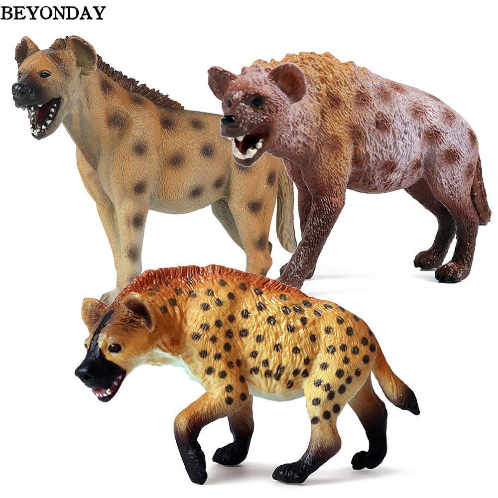 BEYONDAY Spotd Hyena Mẫu Quà Tặng Trẻ Em Nhận Thức Sớm Học Mô Phỏng Động Vật Hoang Dã